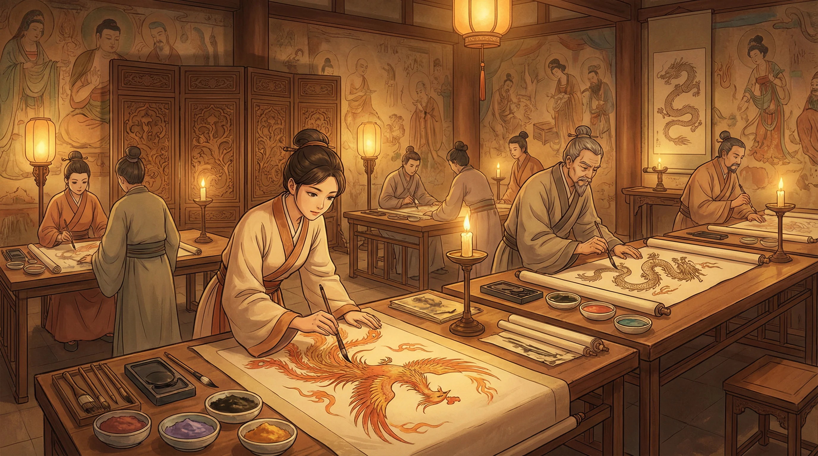 画师入驻 - 登山的目的 电影 国风动漫画师